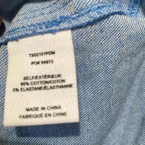 Derek Lam 10 Crosby baby blue stylish Robertson Sailor Crop a Trousers pant 12 - Picture 6 of 6